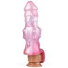Gaine de pénis Monster Toadix 17 x 6cm Rose