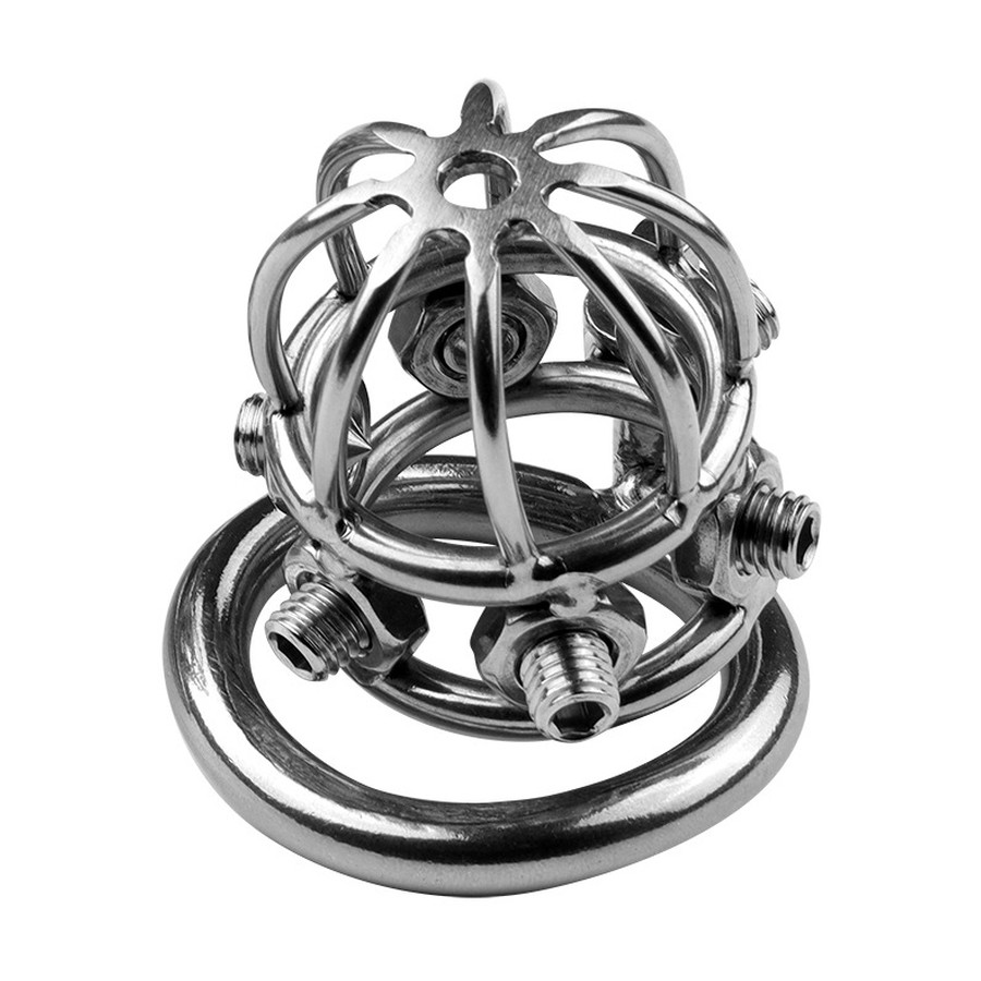 Cage de chasteté en métal Spike Cock 6 x 3.2cm