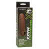 Gaine de pénis Life-like Extension 18 x 4.5cm Marron