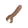 Gaine de pénis Life-like Extension 18 x 4.5cm Marron