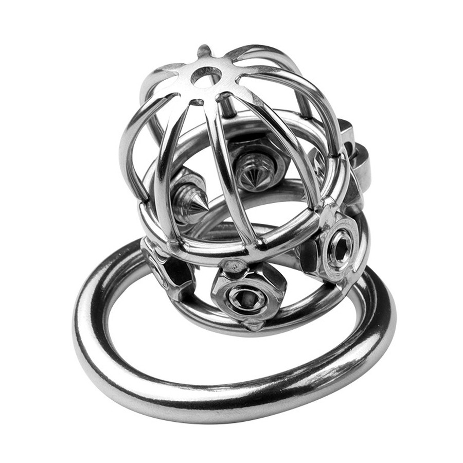 Cage de chasteté en métal Spike Cock 6 x 3.2cm