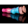Gaine de pénis Nott Very Dick 18 x 6.5cm Rose-Bleu