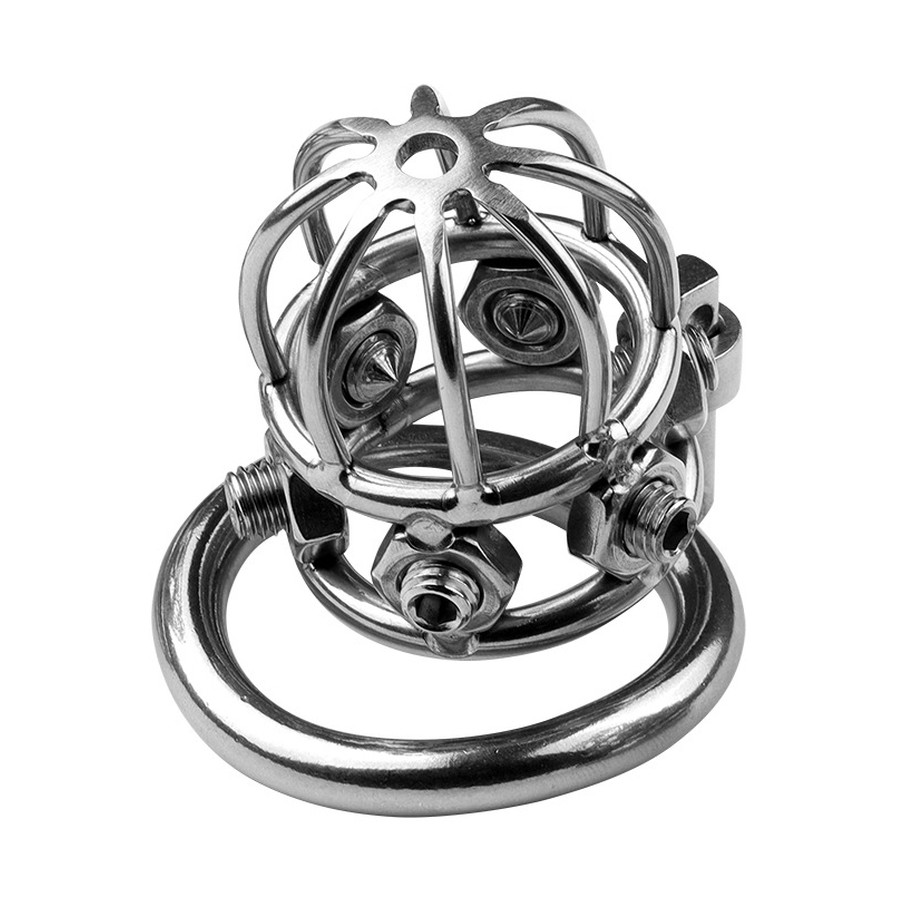 Cage de chasteté en métal Spike Cock 6 x 3.2cm