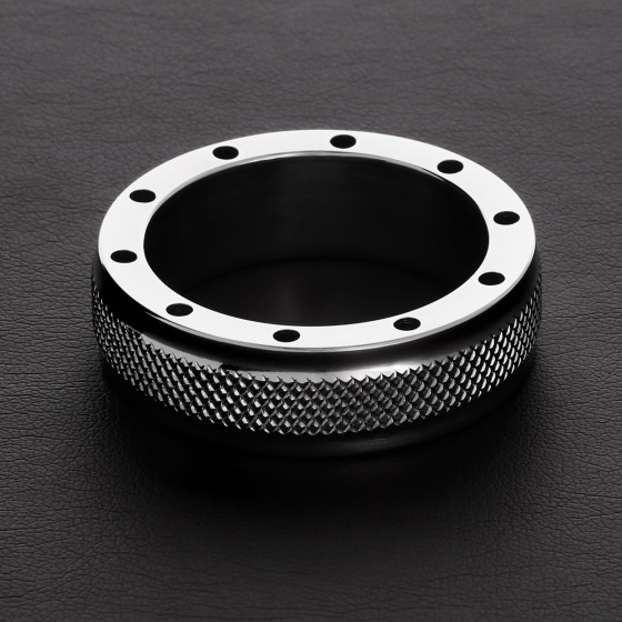 Cockring Cool and Knurl 15mm