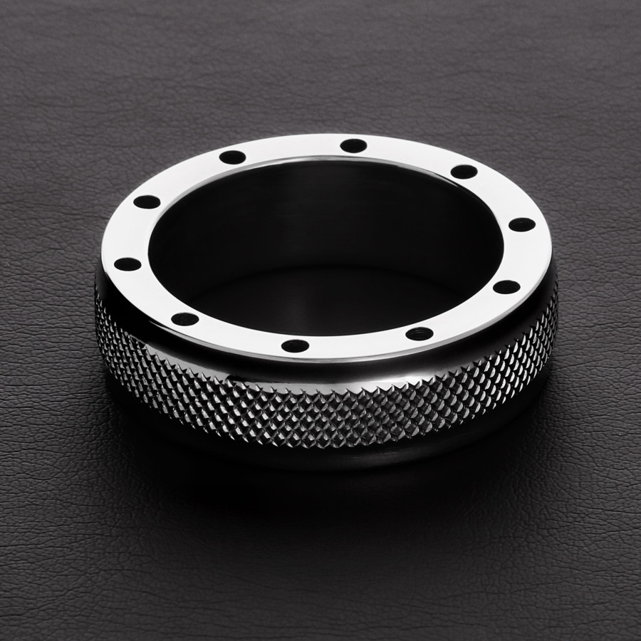 Cockring Cool and Knurl 15mm