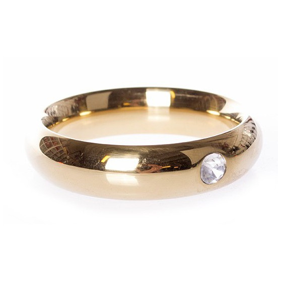 Cockring Round Gold