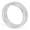Cockring en aluminium Circle 15mm Argenté