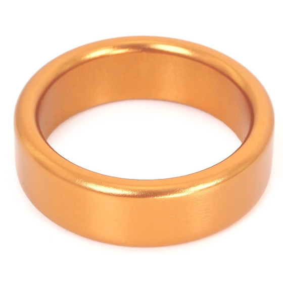 Cockring en aluminium Circle 15mm Doré