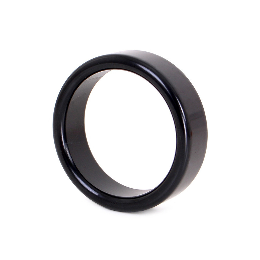 Cockring en aluminium Circle 15mm Noir