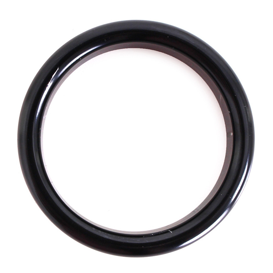 Cockring en aluminium Circle 15mm Noir