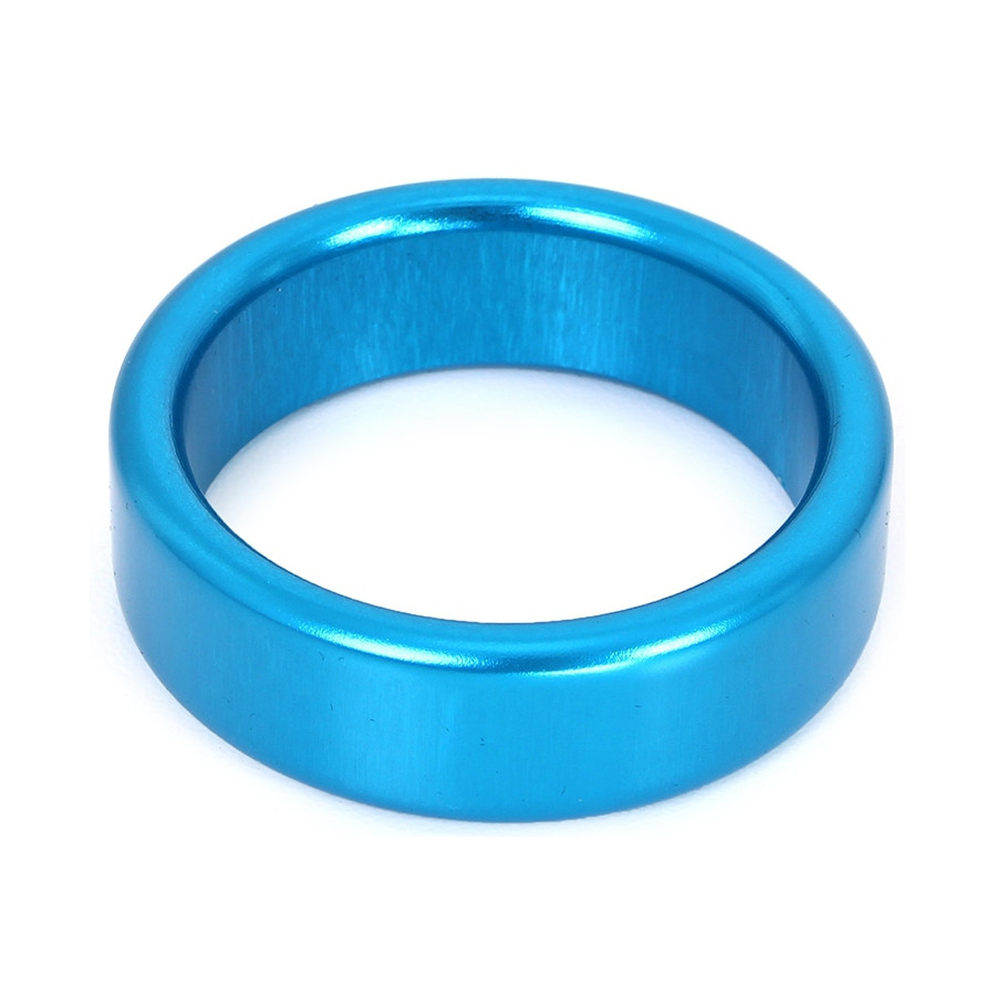 Cockring en aluminium Circle 15mm Bleu