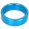 Cockring en aluminium Circle 15mm Bleu