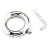 Cockring Métal Goliath avec vis