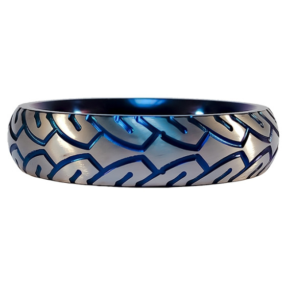 Cockring en métal Blue Racer