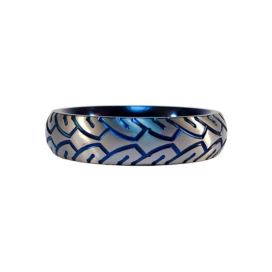 Cockring en métal Blue Racer