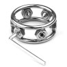 Cockring en métal avec Pics Spikes Steel