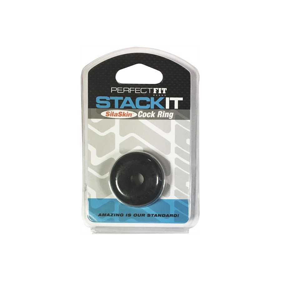 Cock Ring Stack It Noir