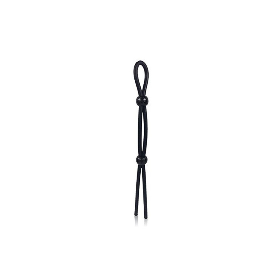 Cock Ring Ajustable Double Noir