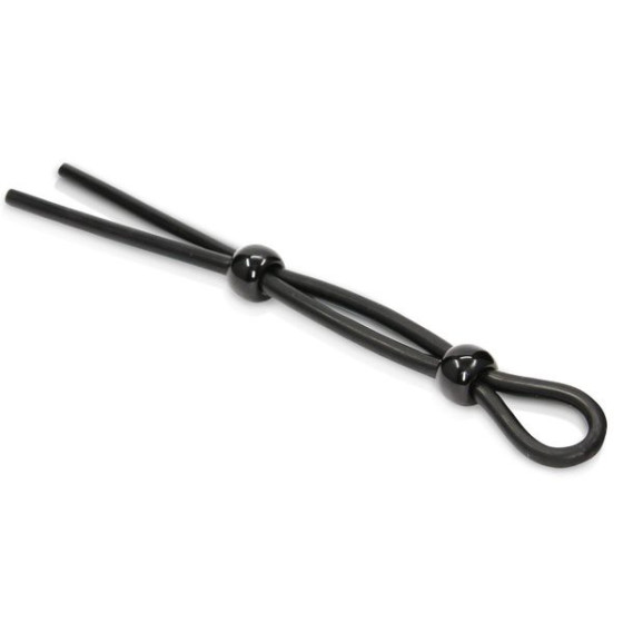 Cock Ring Ajustable Double Noir
