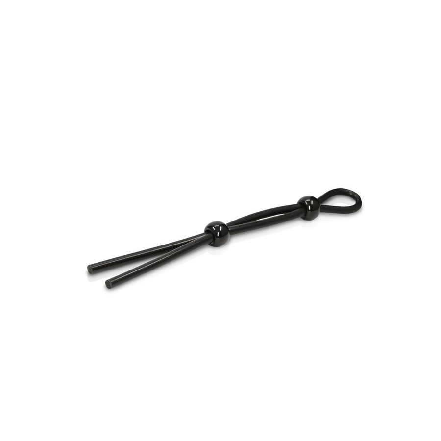 Cock Ring Ajustable Double Noir
