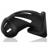 Cage de chasteté ManCage Modèle 27 - 9.6 x 3.5cm Noire