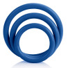 Cockrings Tri-Rings Bleus