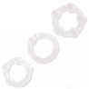 Lot de 3 cockrings Power Plus transparents