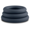 Set de 3 cockrings Boners Silicone 9mm