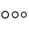 Lot de 3 cockrings Sono N°25 Noirs
