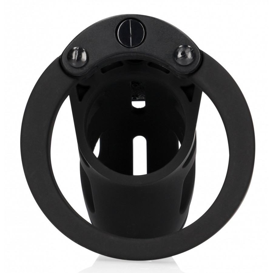 Cage de chasteté ManCage Modèle 23 - 6.5 x 3.5cm Noire