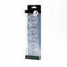 Lot de 3 cockrings Chubby Transparents