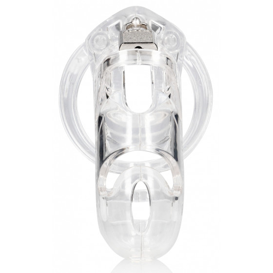 Cage de chasteté ManCage Modèle 26 - 11.5 x 3.5 cm Transparente