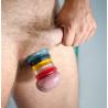 Cockring HumpBalls Bleu