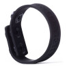 Cockring silicone 3 Snaps Noir