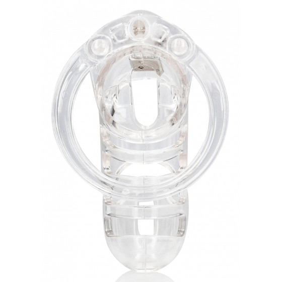 Cage de chasteté ManCage Modèle 26 - 11.5 x 3.5 cm Transparente