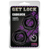 Lot de 2 cockrings Cadiluck Noirs