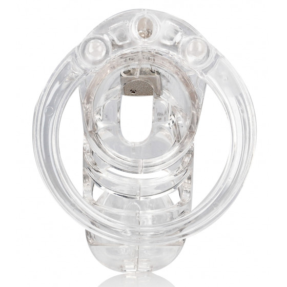Cage de chasteté ManCage Modèle 25 - 9 x 3.5cm Transparente
