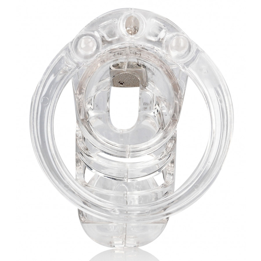 Cage de chasteté ManCage Modèle 25 - 9 x 3.5cm Transparente