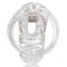 Cage de chasteté ManCage Modèle 25 - 9 x 3.5cm Transparente