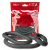 Lot 3 cockrings silicone Wrap Ultra Stretch