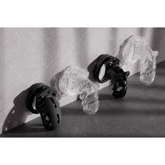 Cage de chasteté ManCage Modèle 25 - 9 x 3.5cm Noire