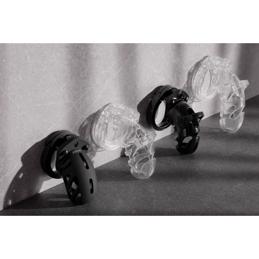 Cage de chasteté ManCage Modèle 25 - 9 x 3.5cm Noire
