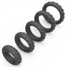 Pack de 5 cockrings Enhance Rings Silicone