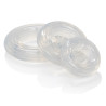 Lot de 3 cockrings Ring Set Transparents