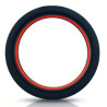 Cockring silicone Beast Rings 36mm Noir-Rouge