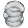 Lot de 3 cockrings Fat Willy Transparents