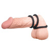 Lot de 3 cockrings silicone Lust Noirs
