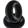 Lot de 2 cockrings Stiffy Bulge Noirs