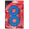 Lot de 2 cockrings Stiffy Bulge Bleus