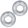 Lot de 2 cockrings Stiffy Bulge Transparents